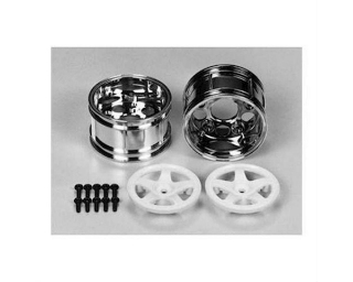 Picture of Tamiya Two Piece 5-Spoke Wide Wheels (2)