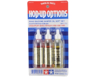 Picture of Tamiya Silicone Shock Oil Set (3) (200, 300, 400cst) (20cc)