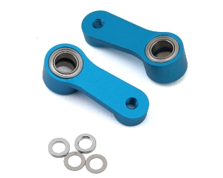 Picture of Tamiya RC TA07 Aluminum Steering Arm Set (Blue)