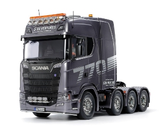 Picture of Tamiya 1/14 Scania 770 S 8x4/4 Semi Kit (Gun Metal Edition)
