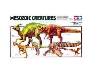 Picture of Tamiya 1/35 Mesozoic Creatures Dinosaur Diorama Set