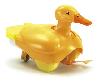 Picture of Tamiya Walking & Swimming Duck Mechanical Model Kit (Yellow)