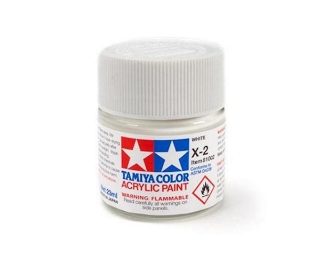 Picture of Tamiya X-2 White Gloss Finish Acrylic Paint (23ml)