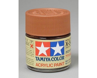 Picture of Tamiya X-34 Metallic Brown Gloss Finish Acrylic Paint (23ml)