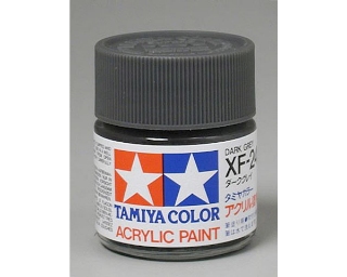 Picture of Tamiya XF-24 Flat Dark Grey Acrylic Paint (23ml)