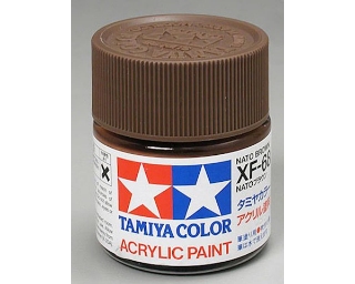 Picture of Tamiya XF-68 Flat NATO Brown Acrylic Paint (23ml)