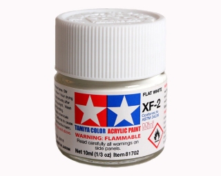 Picture of Tamiya XF-2 Flat White Acrylic Paint (10ml)