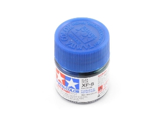 Picture of Tamiya XF-8 Flat Blue Acrylic Paint (10ml)
