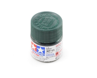 Picture of Tamiya XF-11 J.N. Flat Green Acrylic Paint (10ml)
