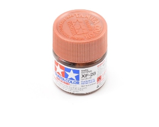 Picture of Tamiya XF-28 Flat Dark Copper Acrylic Paint (10ml)