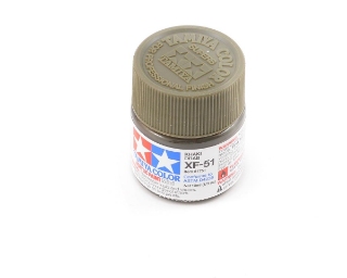 Picture of Tamiya XF-51 Flat Khaki Drab Acrylic Paint (10ml)