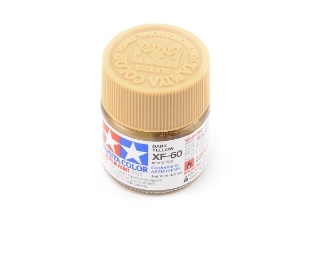 Picture of Tamiya XF-60 Flat Dark Yellow Acrylic Paint (10ml)