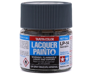 Picture of Tamiya LP-14 IJN Maizuru Arsenal Grey Lacquer Paint (10ml)