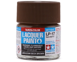 Picture of Tamiya LP-17 Linoleum Deck Brown Lacquer Paint (10ml)