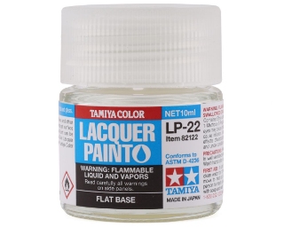 Picture of Tamiya LP-22 Flat Base Lacquer Paint (10ml)