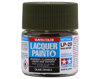 Picture of Tamiya LP-29 Olive Drab 2 Lacquer Paint (10ml)