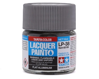Picture of Tamiya LP-38 Flat Aluminum Lacquer Paint (10ml)