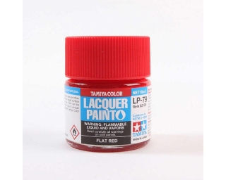 Picture of Tamiya LP-79 Flat Red Lacquer Paint (10ml)