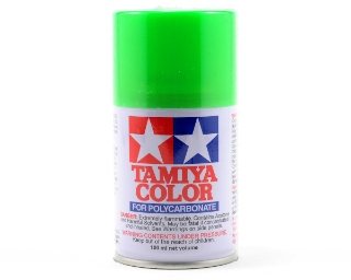 Picture of Tamiya PS-28 Fluorescent Green Lexan Spray Paint (100ml)