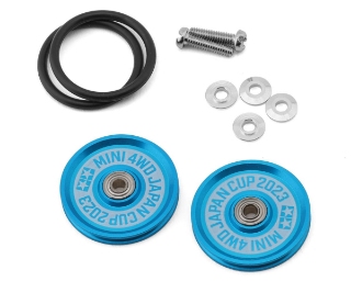Picture of Tamiya JR 19mm Aluminum Ball-Race Roller Set (2023 Japan-Cup)