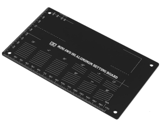 Picture of Tamiya JR HG Aluminum Setting Board (190x112x2mm)